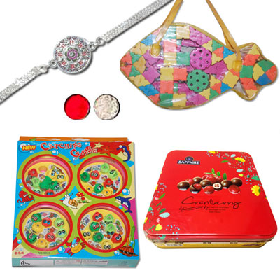 "Motu Patlu Kids Rakhi - KID 7320A- 006 -  (2 RAKHIS) - Click here to View more details about this Product